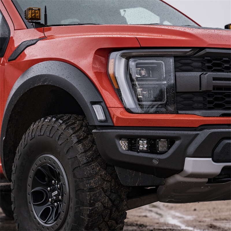Ford Raptor Fog Light Kit - Front - Rigid Industries - Triple D-Series - `21-`27